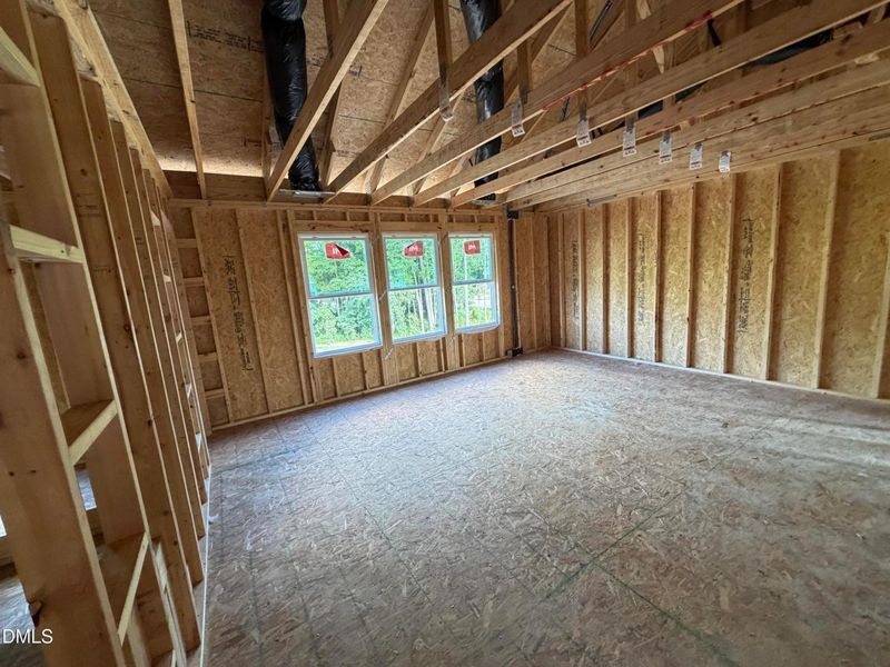 In-progress construction of a new home in Wendell Ridge, Wendell, NC (Image 39).