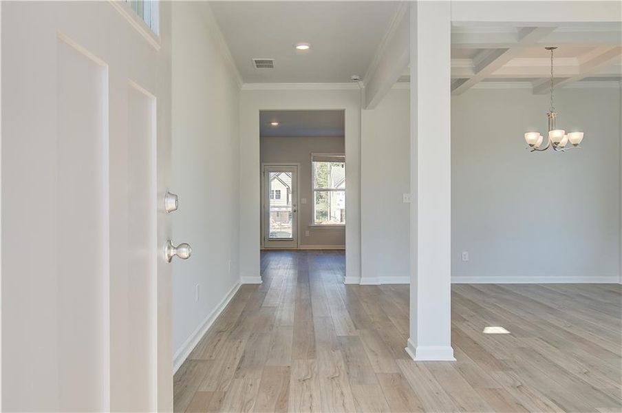 Spacious, unfurnished interior of a new home in Westminster, Covington (Image 26). Spacious, unfurnished interior of a new home in Westminster, Covington (Image 26).