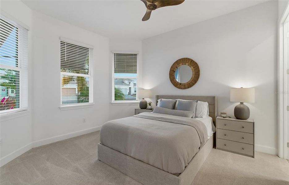 Furnished interior view inside a new home in , Palmetto (Image 35).