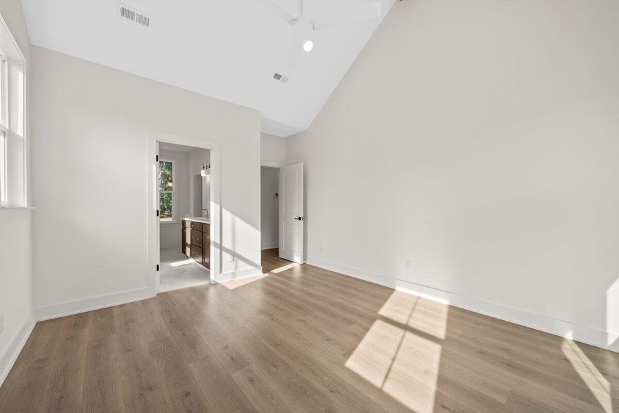 Spacious, unfurnished interior of a new home in , Awendaw (Image 25).