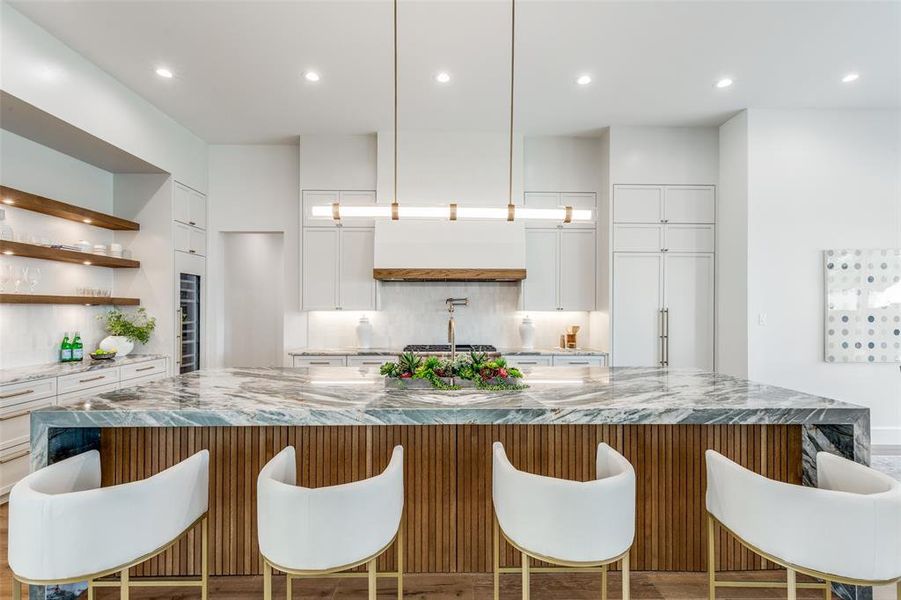 Furnished interior view inside a new home in , Dallas (Image 29).