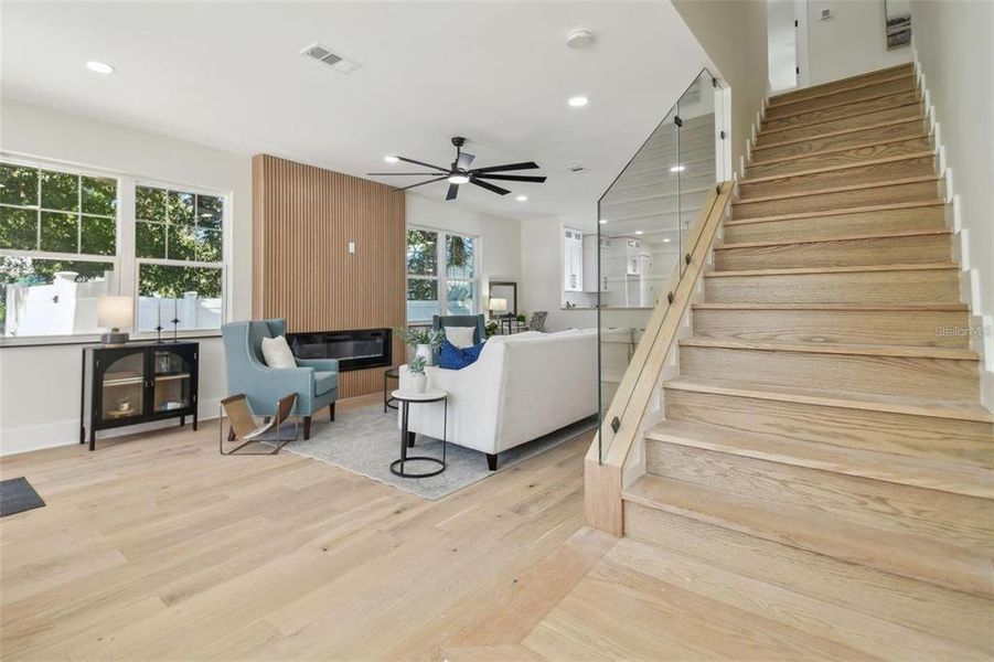 Furnished interior view inside a new home in , Tampa (Image 7).