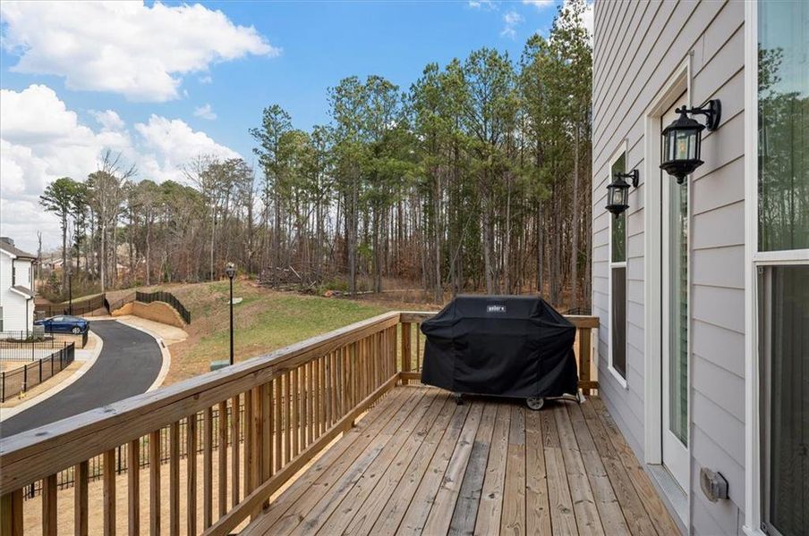 Exterior details and patio area of a home in , Cumming (Image 34).