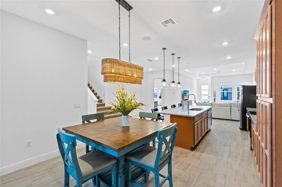 Furnished interior view inside a new home in Laureate Park, Orlando (Image 12).
