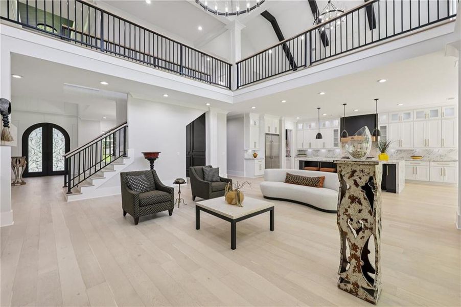 Furnished interior view inside a new home in , Hoschton (Image 56). Furnished interior view inside a new home in , Hoschton (Image 56).