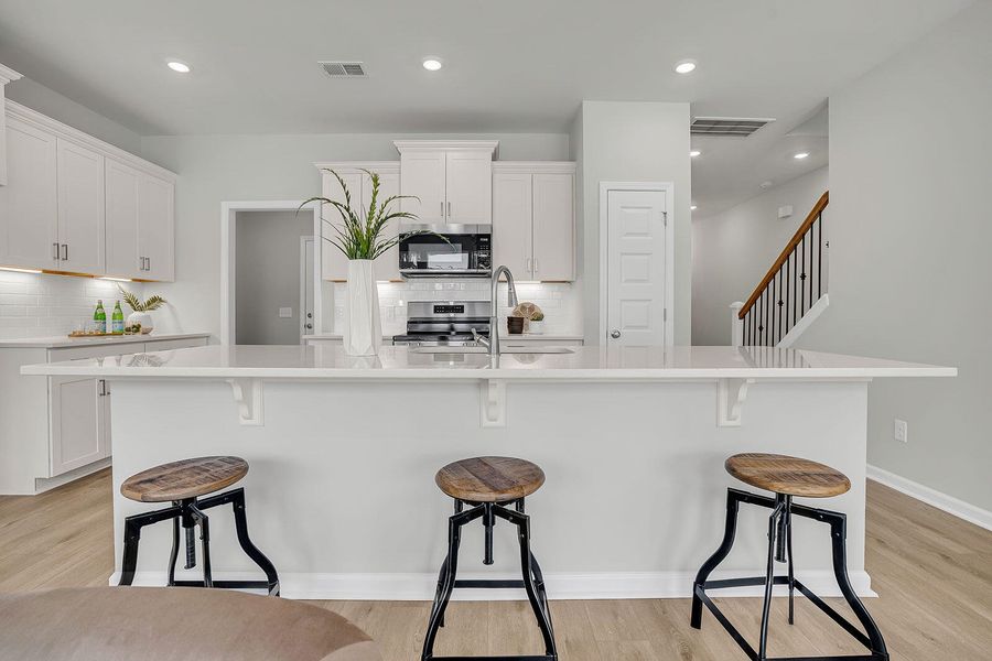Furnished interior view inside a new home in Pineland Preserve, Summerville (Image 13).