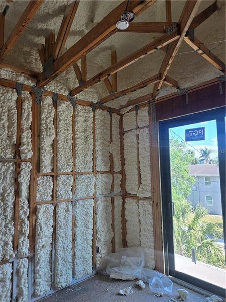 In-progress construction of a new home in , Sarasota, FL (Image 9).