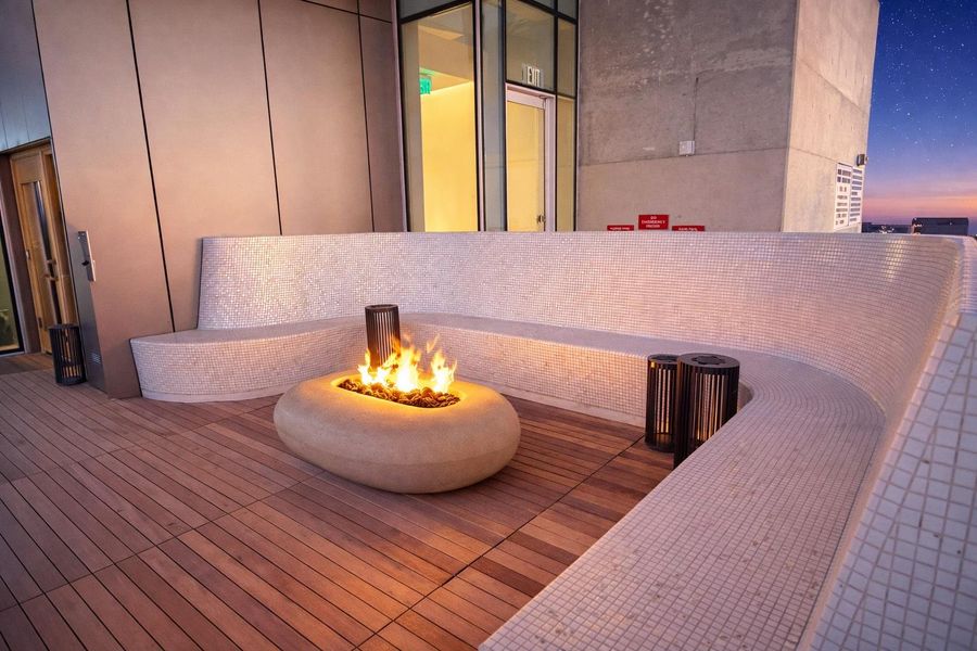 Close-up of interior finishes inside a home in , Austin (Image 15).