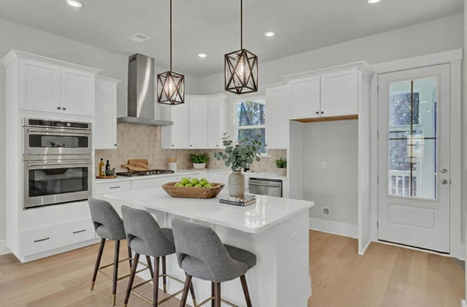 Furnished interior view inside a new home in Indigo Grove Single Family Homes, Johns Island (Image 15).
