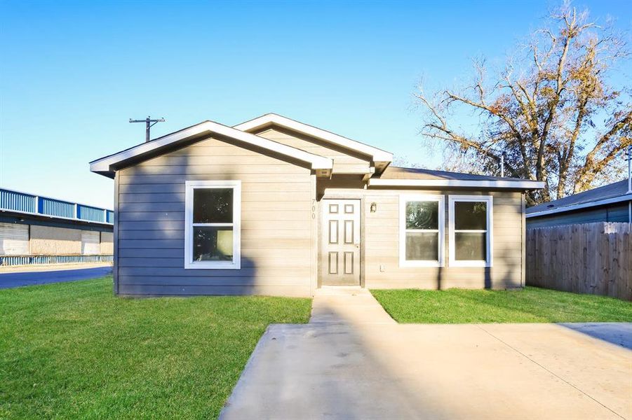 Exterior details and patio area of a home in , Waco (Image 13). Exterior details and patio area of a home in , Waco (Image 13).