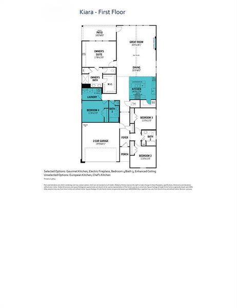Kiara - Floor Plan Kiara - Floor Plan