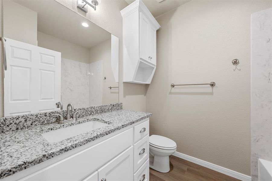 Furnished interior view inside a new home in , Waco (Image 11).