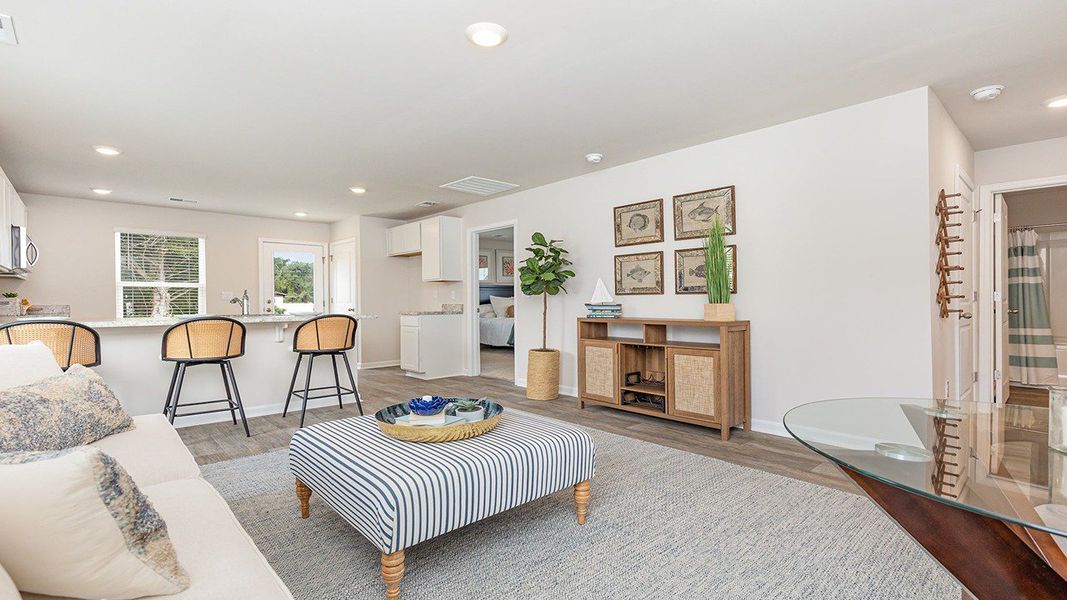 Furnished interior view inside a new home in The Forest at Black Bear, Longs (Image 9).