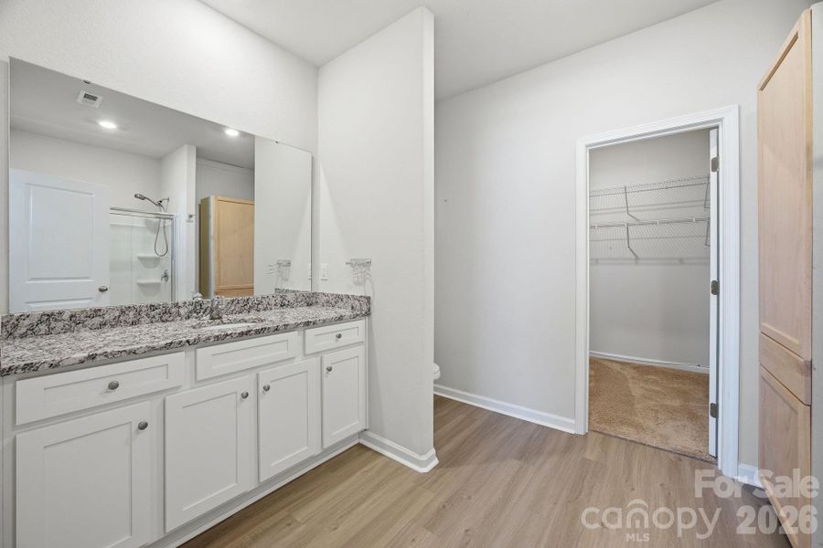 Furnished interior view inside a new home in Stagecoach Station, Gastonia (Image 11).
