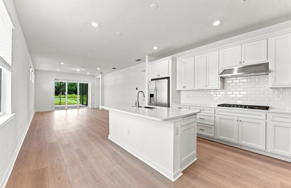 Furnished interior view inside a new home in Del Webb Sunchase, Parrish (Image 6).