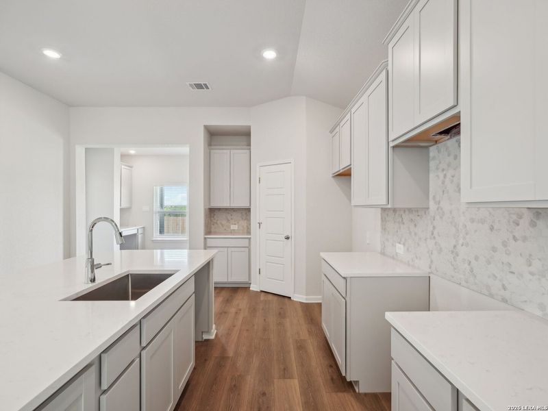 Furnished interior view inside a new home in , San Antonio (Image 3).