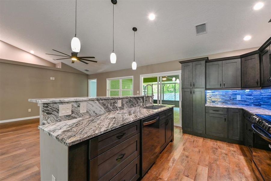 Furnished interior view inside a new home in , Lecanto (Image 8).