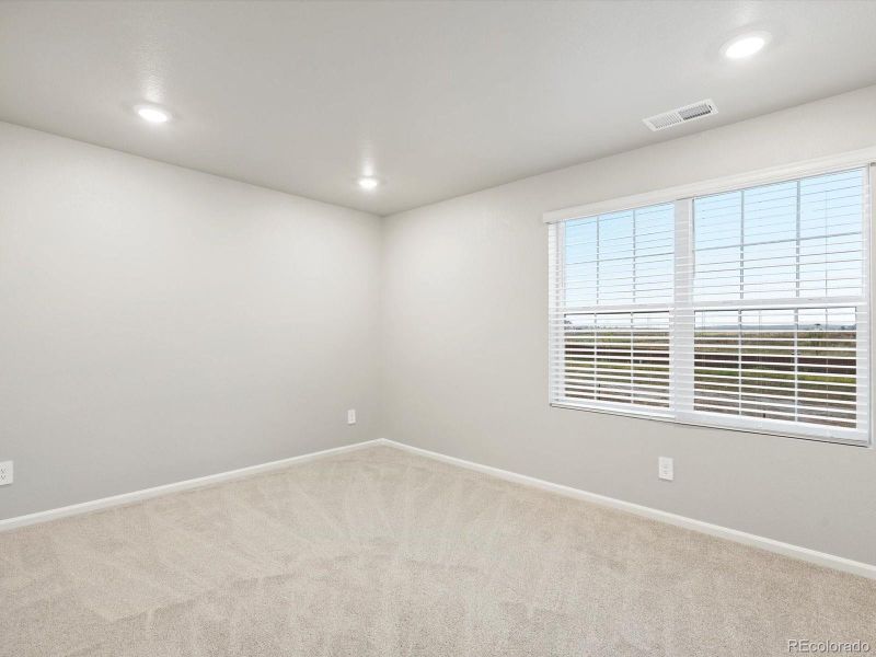 Spacious, unfurnished interior of a new home in Buffalo Highlands: The Flora Collection, Commerce City (Image 15). Spacious, unfurnished interior of a new home in Buffalo Highlands: The Flora Collection, Commerce City (Image 15).