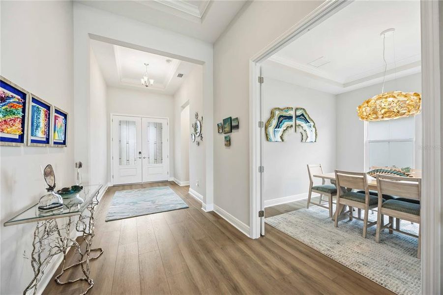 Furnished interior view inside a new home in , Lakewood Ranch (Image 8). Furnished interior view inside a new home in , Lakewood Ranch (Image 8).