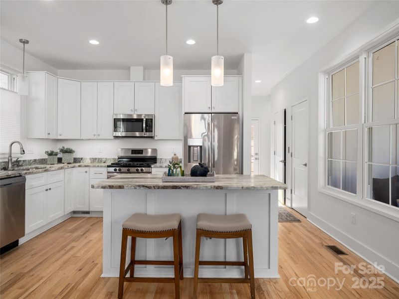 Furnished interior view inside a new home in , Saluda (Image 22).
