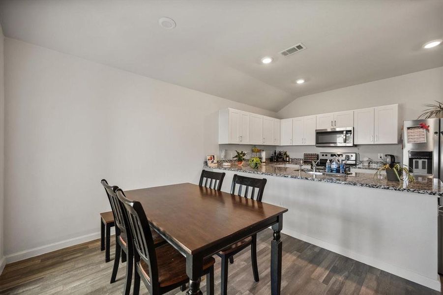 Furnished interior view inside a new home in , Springtown (Image 9).