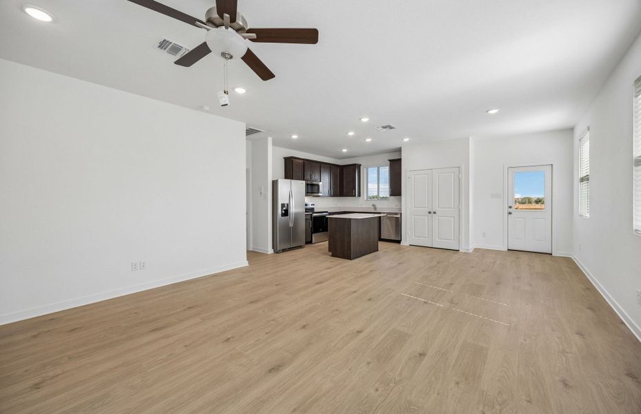 Spacious, unfurnished interior of a new home in Sonterra, Jarrell (Image 24). Spacious, unfurnished interior of a new home in Sonterra, Jarrell (Image 24).