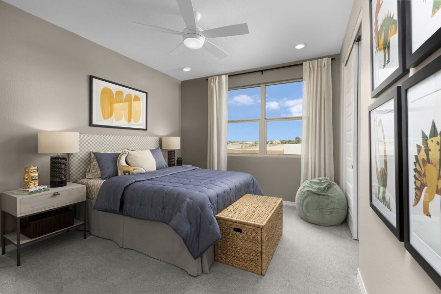 Representative furnished interior of a home built from the Pacific by Mattamy Homes in White Tank Vistas, Waddell (Image 13).