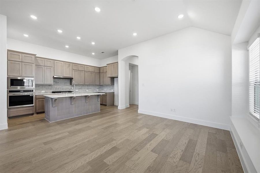 Furnished interior view inside a new home in Sandbrock Ranch, Aubrey (Image 5).