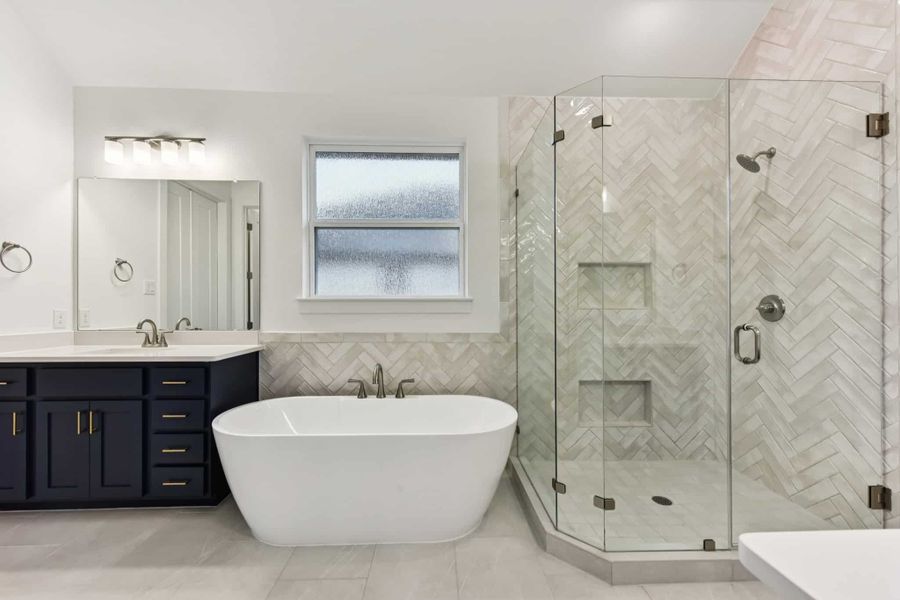 Furnished interior view inside a new home in Sweetwater, Austin (Image 17).