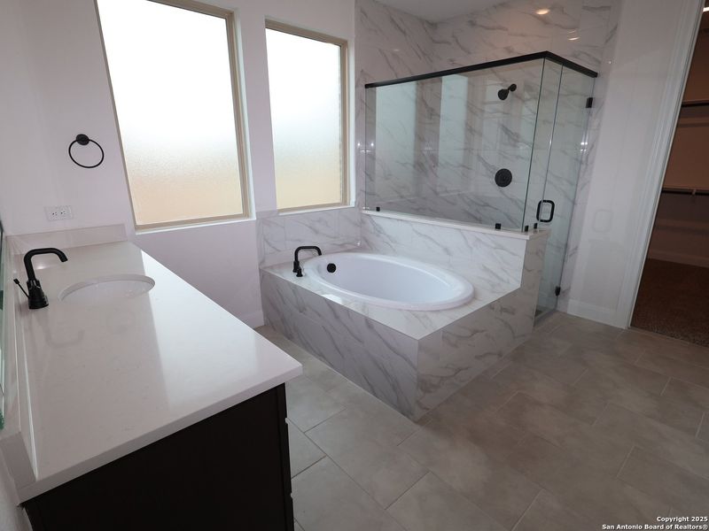 Furnished interior view inside a new home in Preserve at Annabelle Ranch, San Antonio (Image 5).