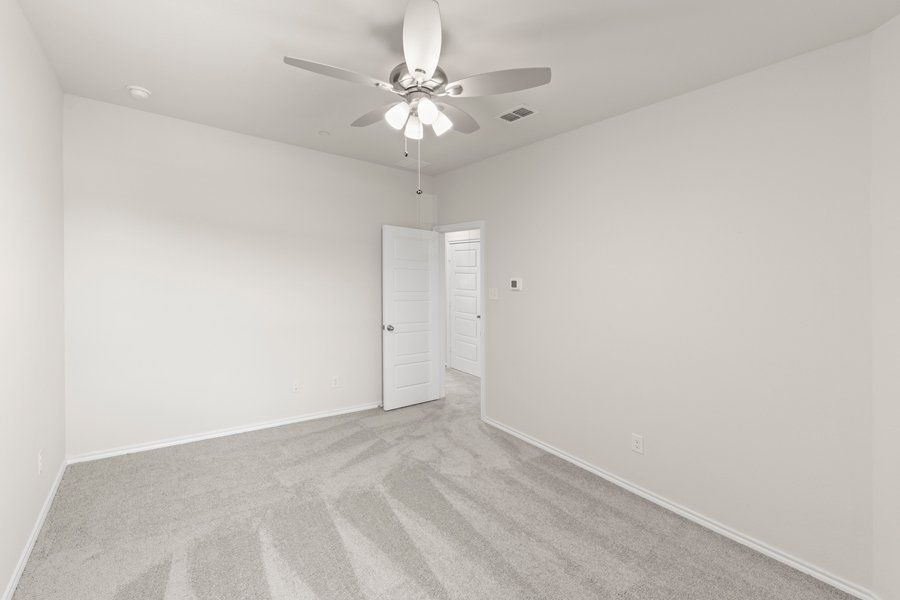 Front exterior of a new home in Sanger Circle, Sanger, TX, highlighting curb appeal (Image 16). Front exterior of a new home in Sanger Circle, Sanger, TX, highlighting curb appeal (Image 16).