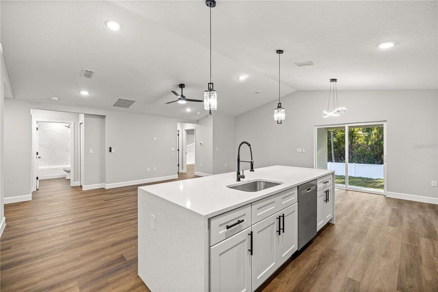 Furnished interior view inside a new home in , Belleview (Image 3).