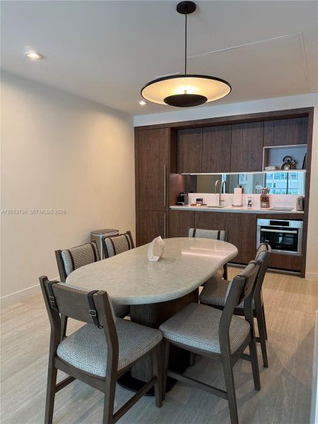 Furnished interior view inside a new home in , Miami (Image 17). Furnished interior view inside a new home in , Miami (Image 17).