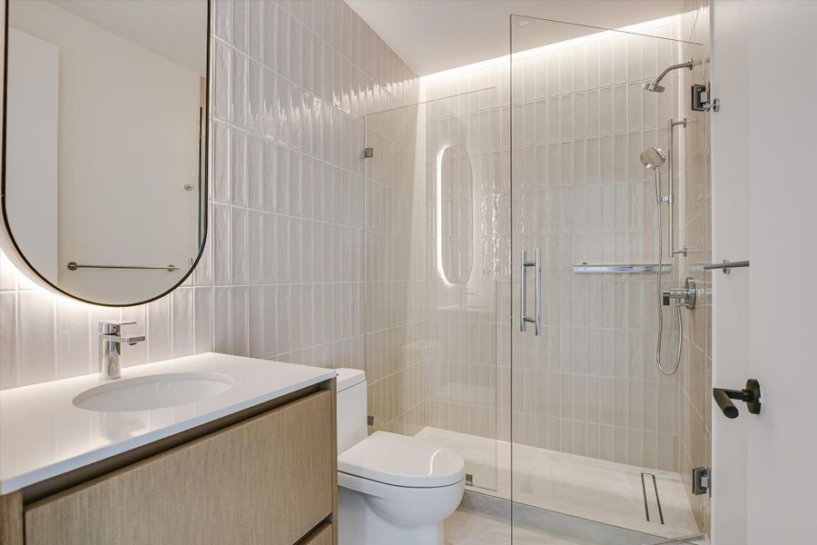 Furnished interior view inside a new home in , Austin (Image 8). Furnished interior view inside a new home in , Austin (Image 8).