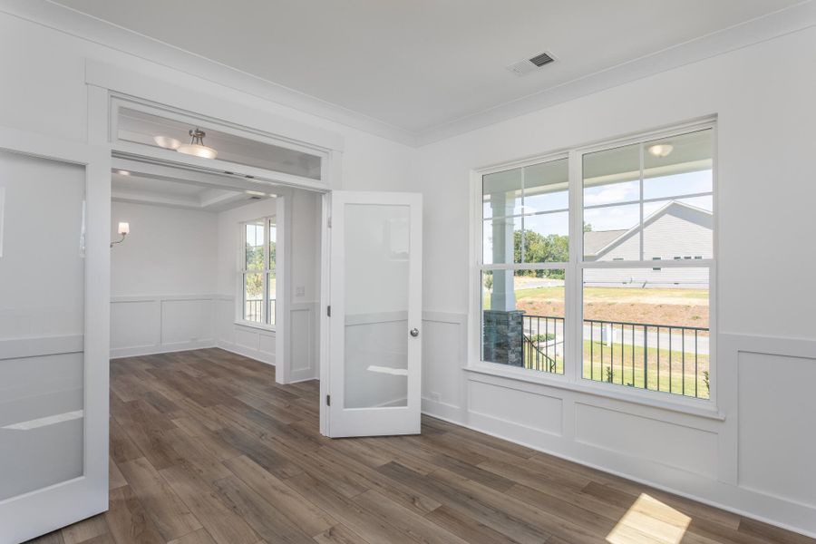 Spacious, unfurnished interior of a new home in Cedar Ridge, Angier (Image 15). Spacious, unfurnished interior of a new home in Cedar Ridge, Angier (Image 15).
