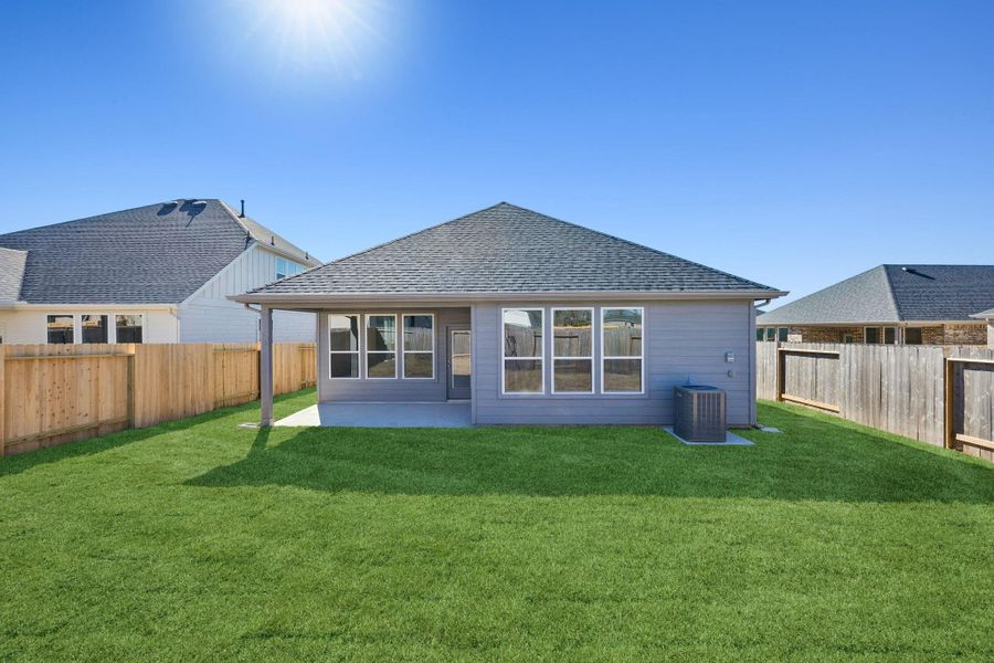 Exterior details and patio area of a home in Montgomery Bend, Montgomery (Image 4). Exterior details and patio area of a home in Montgomery Bend, Montgomery (Image 4).