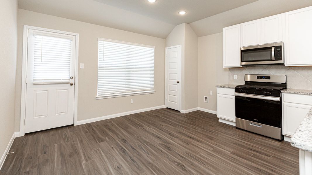 Kitchen and Dining Area