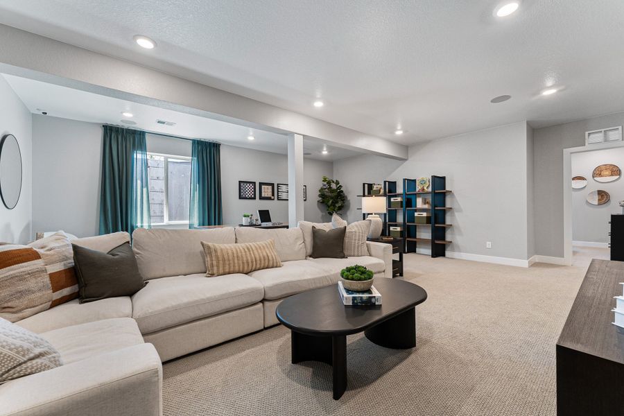 Representative furnished interior of a home built from the Windsor by Taylor Morrison in Macanta, Castle Rock (Image 44). Representative furnished interior of a home built from the Windsor by Taylor Morrison in Macanta, Castle Rock (Image 44).