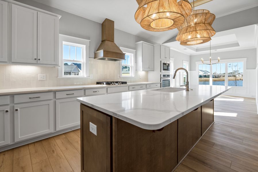 Furnished interior view inside a new home in The Sanctuary at Sunset Beach, Sunset Beach (Image 7).