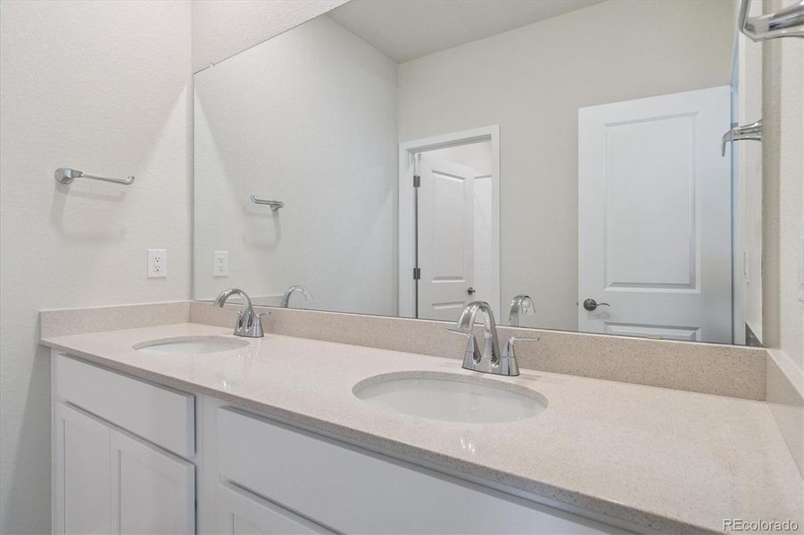 Furnished interior view inside a new home in Paired Homes at Alder Creek, Parker (Image 5). Furnished interior view inside a new home in Paired Homes at Alder Creek, Parker (Image 5).