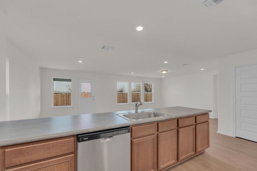 Furnished interior view inside a new home in Hidden Trails, Belton (Image 10).