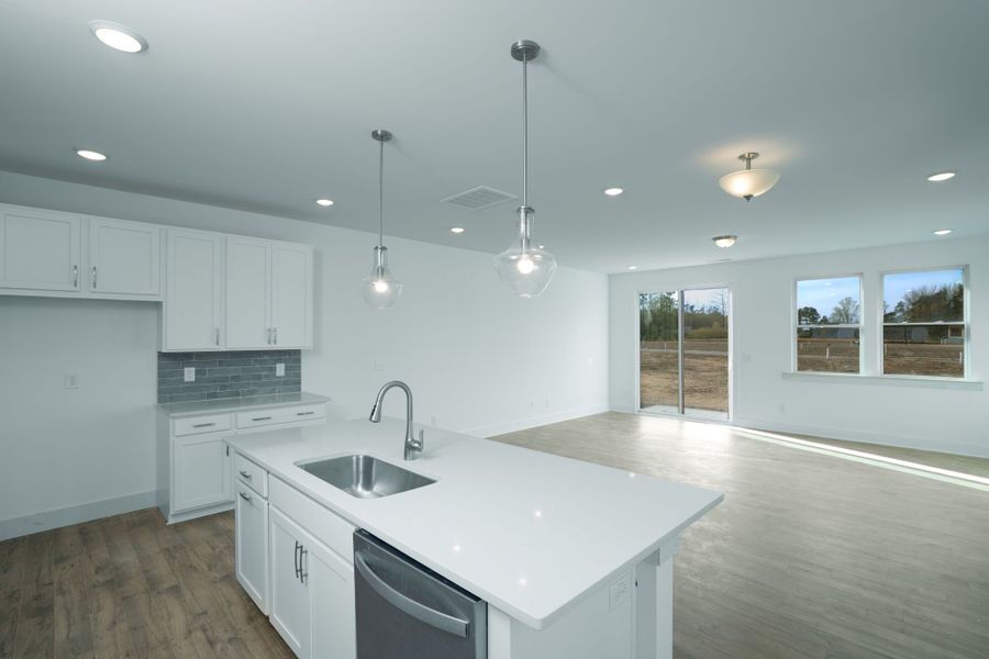 Furnished interior view inside a new home in Powell, Angier (Image 5).