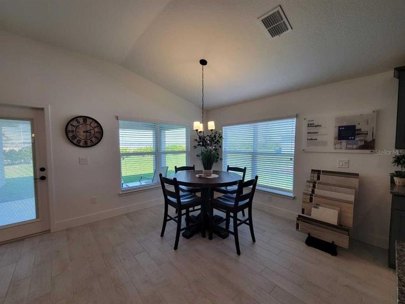 Furnished interior view inside a new home in Ocala Crossings South, Ocala (Image 6). Furnished interior view inside a new home in Ocala Crossings South, Ocala (Image 6).