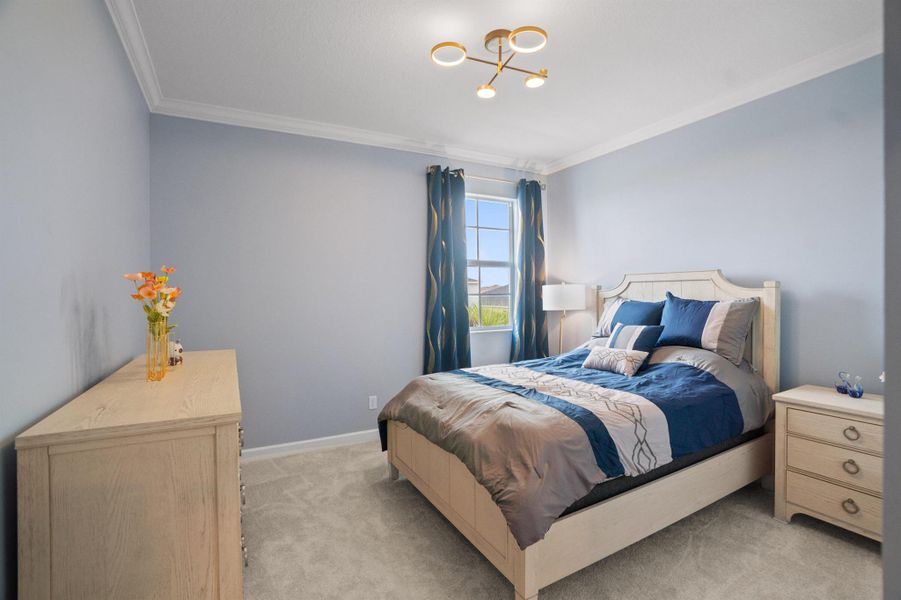 Furnished interior view inside a new home in , Loxahatchee (Image 5).