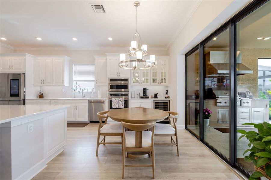 Furnished interior view inside a new home in , Fort Myers (Image 10).