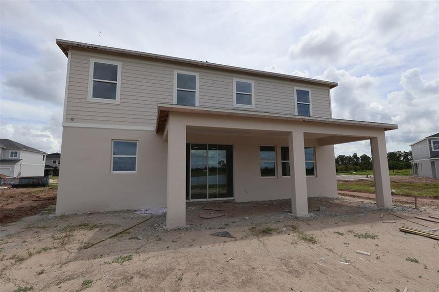 In-progress construction of a new home in Bay Lake Farms, St. Cloud, FL (Image 40).