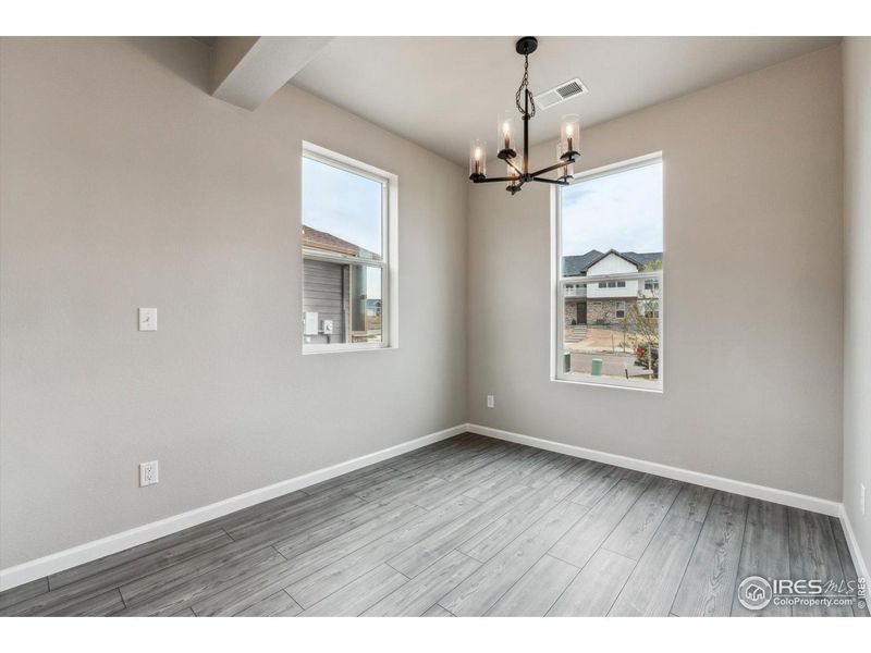 Spacious, unfurnished interior of a new home in Parkway at Prairie Center Village, Brighton (Image 17).