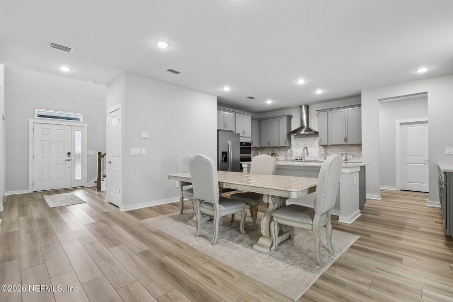 Furnished interior view inside a new home in , Jacksonville (Image 32).