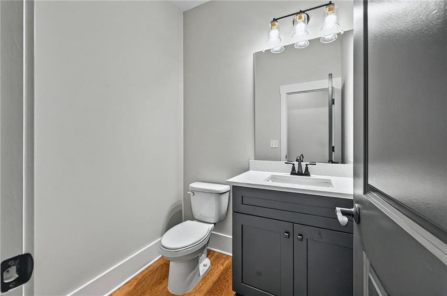 Furnished interior view inside a new home in SteepleChase, Hoschton (Image 4).