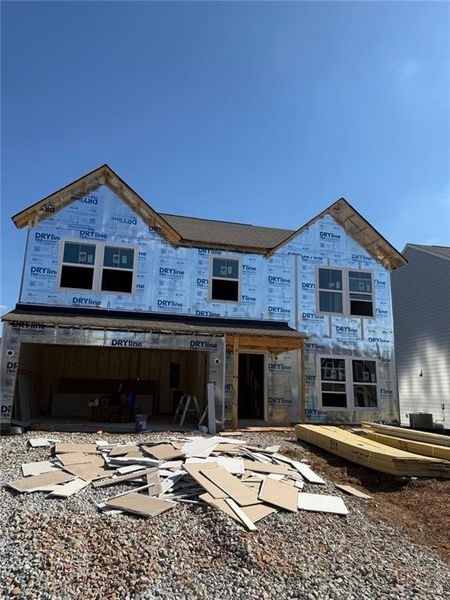 In-progress construction of a new home in Twin Lakes, Hoschton, GA (Image 5). In-progress construction of a new home in Twin Lakes, Hoschton, GA (Image 5).